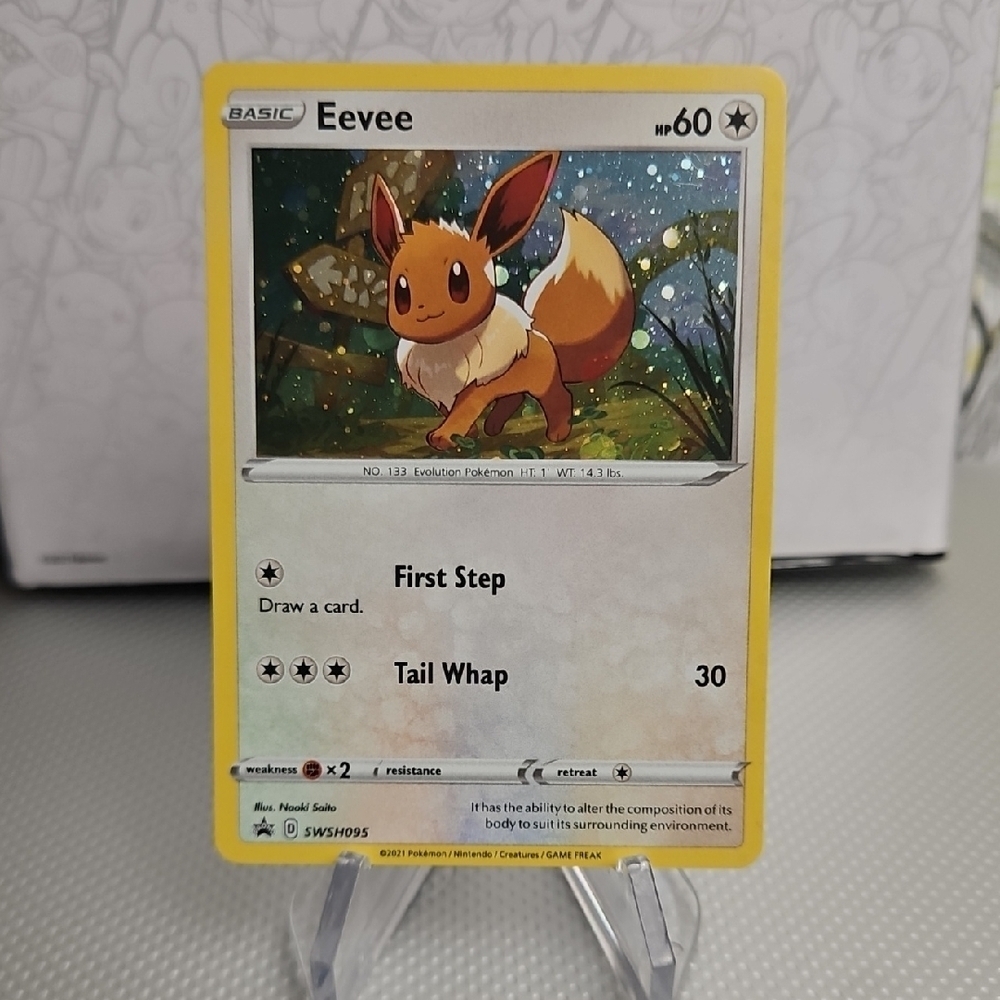 Eevee SWSH095 Pokemon TCG Holo Rare